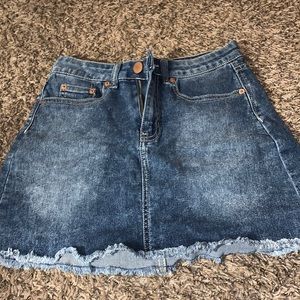 Jean skirt